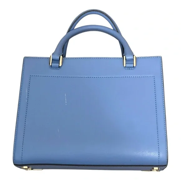 Michael Kors Light Blue Purse with Removable Strap - Picture 3 of 16